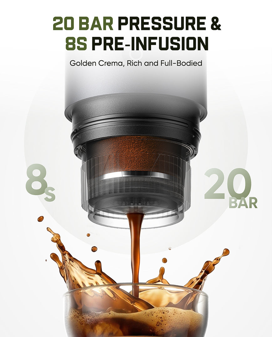Fanttik Caffeine 11 Portable Coffee Machine [PRE ORDER]
