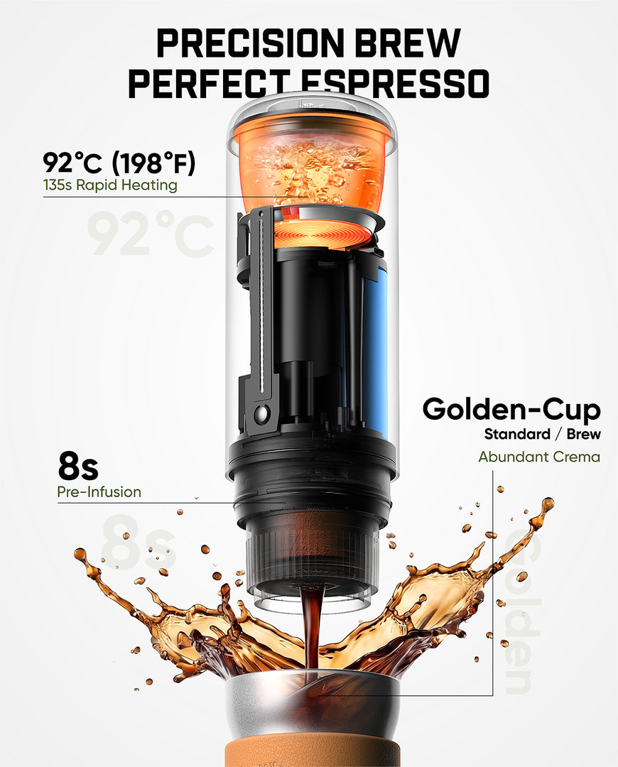Fanttik Caffeine 11 Portable Coffee Machine [PRE ORDER]