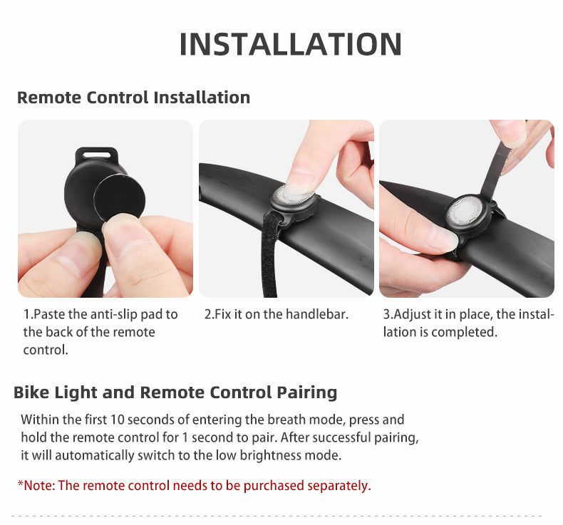 Gaciron Kiwi 1200LM Anti Glare Front Bike Light