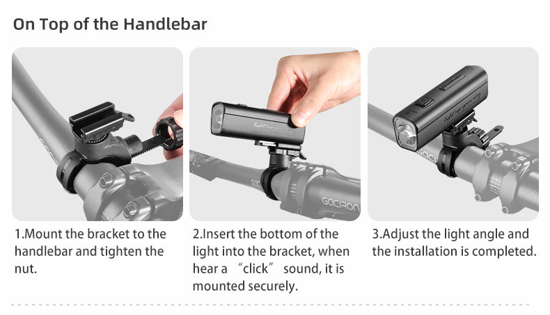 Gaciron Kiwi 1200LM Anti Glare Front Bike Light
