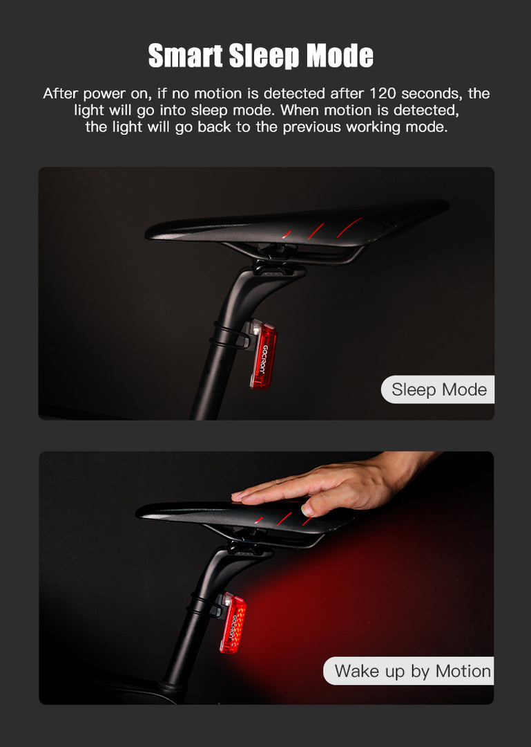 Gaciron 30 LM Rear Light with Brake